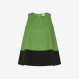 TANK SHIRT COLOR BLOCK NO SLV OLIVA/NERO