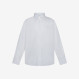 BOY'S SHIRT OXFORD B/D L/S WHITE