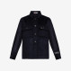 BOY'S OVERSHIRT WITH POCKET ON CHEST L/S NAVY BLUE