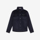 Wool overshirt NAVY BLUE