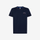 T-SHIRT SMALL LOGO ON CHEST NAVY BLUE