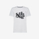 T-SHIRT SUN68 TYPE LOGO WHITE