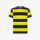 T-SHIRT FULL STRIPES YELLOW/NAVY BLUE