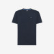 T-SHIRT ROUND SOLID POCKET S/S NAVY BLUE