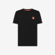 T-SHIRT LOGO FLUO S/S NERO