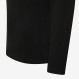 T-shirt slim fit in modal nero