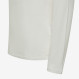 T-shirt slim fit in modal bianco panna