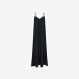 Navy blue cotton dress