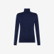 TSHIRT TURTLE NECK L/S NAVY BLUE