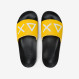 BEACH SLIPPERS BLACK/YELLOW