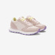 Ally porcelain suede and nylon sneaker