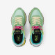 Sneaker Ally Color Explosion in suede e nylon verde menta