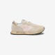Sneaker Girl's Ally Vintage in suede e nylon porcellana