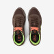 Sneaker Tom Fluo in nylon e suede MARRONE