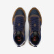 Tom 2.0 nylon and suede mid-top sneaker NAVY BLUE