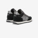 Tom 2.0 nylon and suede mid-top sneaker BLACK