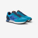 Jaki nylon and suede sneaker TURQUOISE