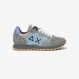 Uncle Jaki nylon and suede sneaker MEDIUM GREY