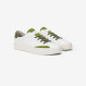 Sneaker Street in pelle MILITARE SCURO