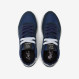 Sneaker Ally Gold Silver in suede e nylon NAVY BLUE