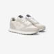 Ally Gold Silver suede and nylon sneaker OFF WHITE