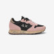 Sneaker Ally Vintage in suede e nylon ROSA