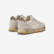 Sneaker Ally Vintage in suede e nylon BIANCO PANNA