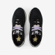 Sneaker Stargirl Glitter in suede e nylon NERO