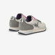 Sneaker Stargirl Glitter in suede e nylon BIANCO PANNA