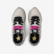 Stargirl Glitter suede and nylon sneaker OFF WHITE