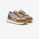 Big Ally Winter suede and nylon sneaker DARK BEIGE