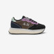 Sneaker Big Ally in nylon e suede NERO