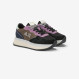 Sneaker Big Ally in nylon e suede NERO