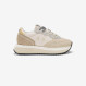 Big Ally nylon and suede sneaker OFF WHITE