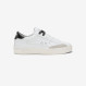 Katy leather sneaker WHITE/BLACK