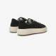 Juno suede sneaker BLACK