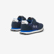 Boys’ Tom nylon and suede sneaker NAVY BLUE