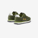 Boys’ Tom nylon and suede sneaker DARK MILITARY