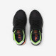 Sneaker Boy's Tom Fluo in nylon e suede NERO