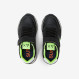 Sneaker Boy's Jaki Fluo in nylon e microfibra NERO