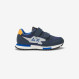 Boys’ Niki nylon and microfibre sneaker NAVY BLUE