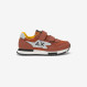Sneaker Boy's Niki in nylon e microfibra RUST