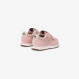 Girls’ Ally Gold nylon and suede sneaker PINK