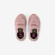 Girls’ Ally Gold nylon and suede sneaker PINK