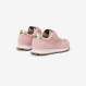 Girls’ Ally Gold nylon and suede sneaker PINK