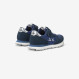 Sneaker Girl's Ally Gold in nylon e suede NAVY BLUE