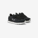 Girls’ Ally Gold nylon and suede sneaker BLACK