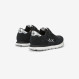 Girls’ Ally Gold nylon and suede sneaker BLACK