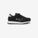Sneaker Girl's Ally Gitter in suede NERO