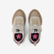 Sneaker Girl's Stargirl Multicolor in nylon e suede BEIGE SCURO